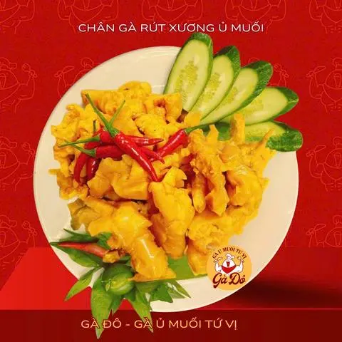 Hình ảnh Chân gà rút xương ủ muối