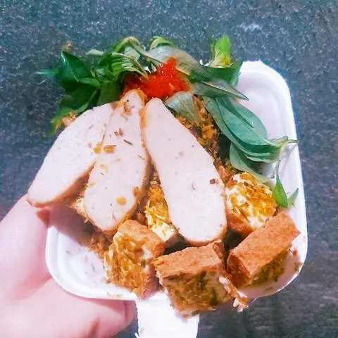 Hình ảnh Đậu Hủ Viên Sả Ớt Chả Chay