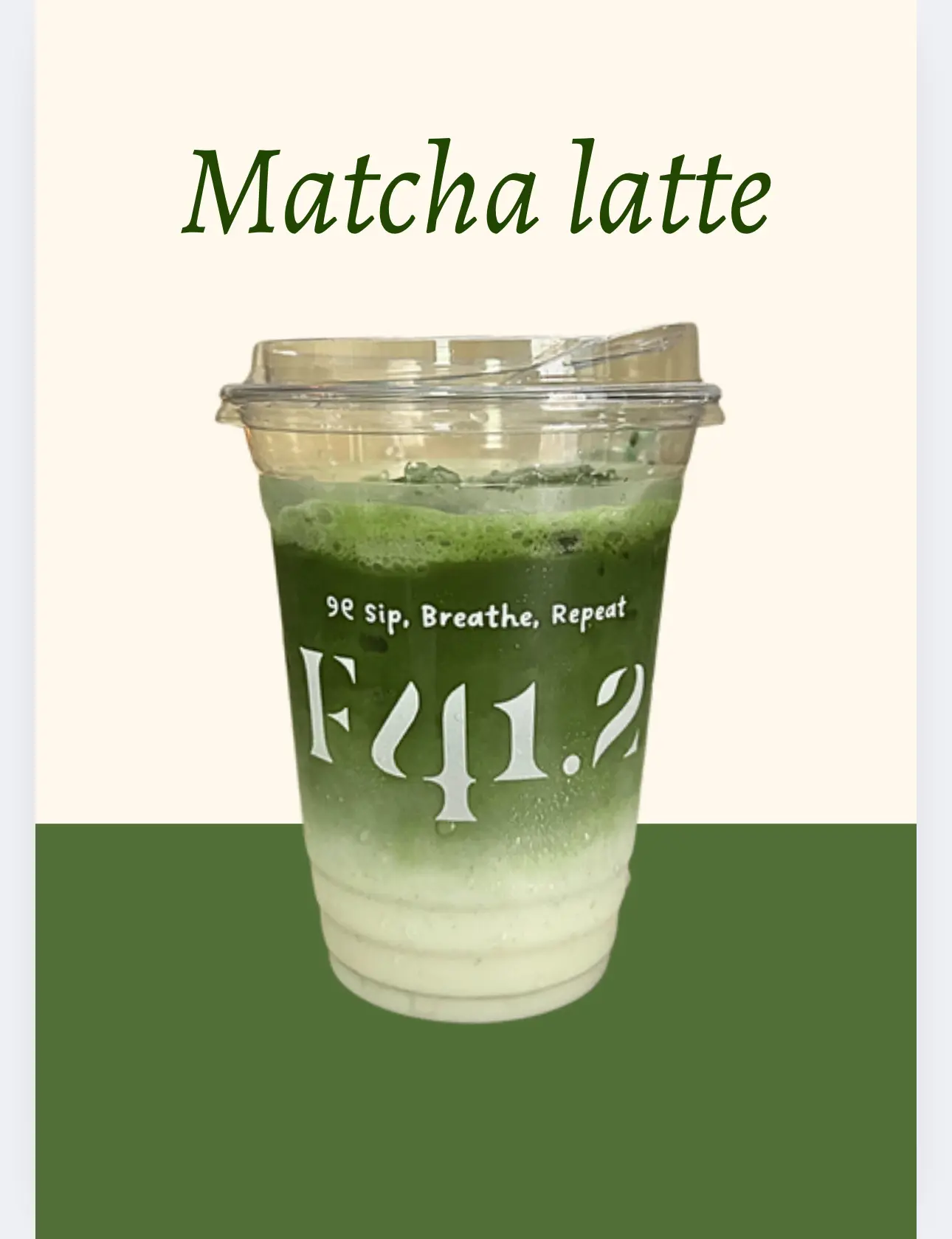 Hình ảnh MATCHA LATTE