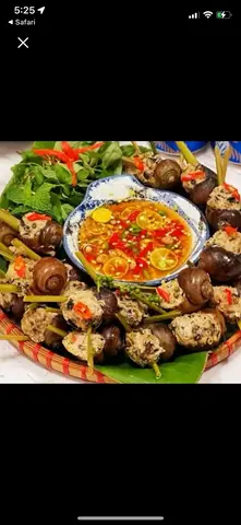 Hình ảnh Ốc Bươu Nhồi Thịt