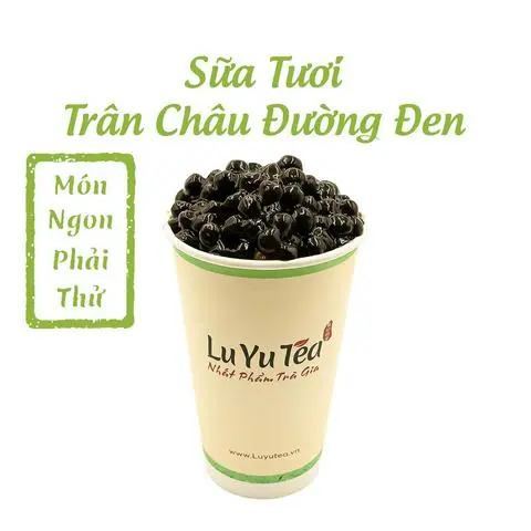 Hình ảnh Sữa Tươi Trân Châu Đường Đen