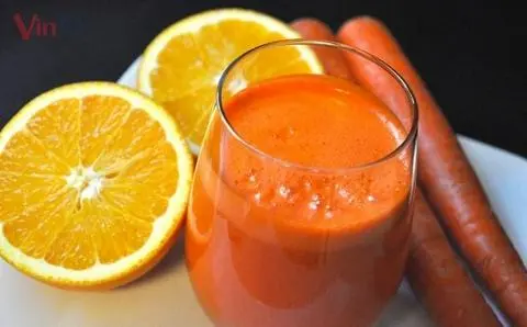 Hình ảnh Nước ép cam - cà rốt