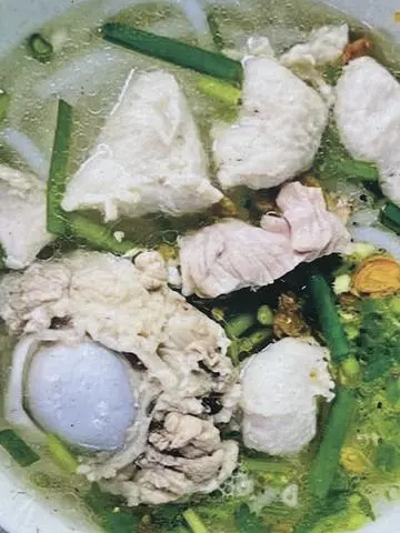 Hình ảnh hủ tiếu xương thịt nạc 
