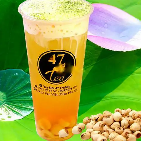 Hình ảnh Olong sen vàng matchiato
