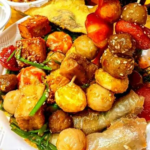 Hình ảnh Combo cá viên chiên mắm tỏi phần đại