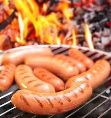 Hình ảnh Xúc xích nướng bơ ăn vặt