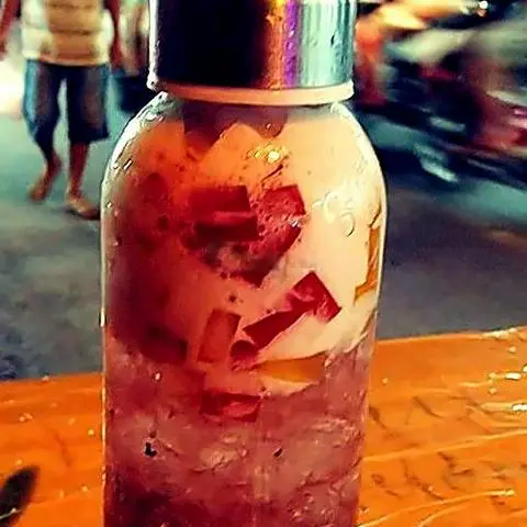 Hình ảnh Trà Việt Quất Thạch Sủi Bọt