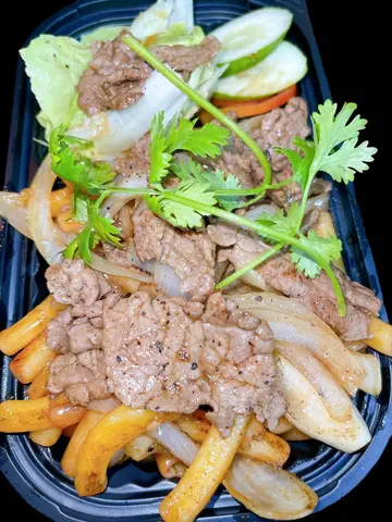 Hình ảnh Nui xào bò ( không sốt)