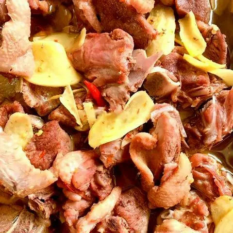 Hình ảnh Cơm vịt kho gừng