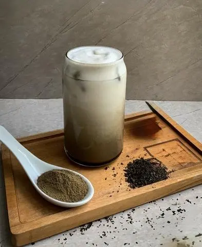 Hình ảnh Houjicha Cold Whisk Macchiato
