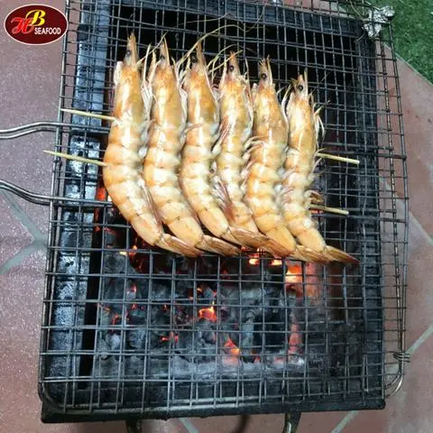 Hình ảnh Tôm nướng mọi