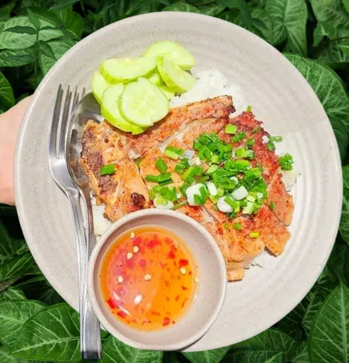 Hình ảnh Cơm tấm sườn nướng