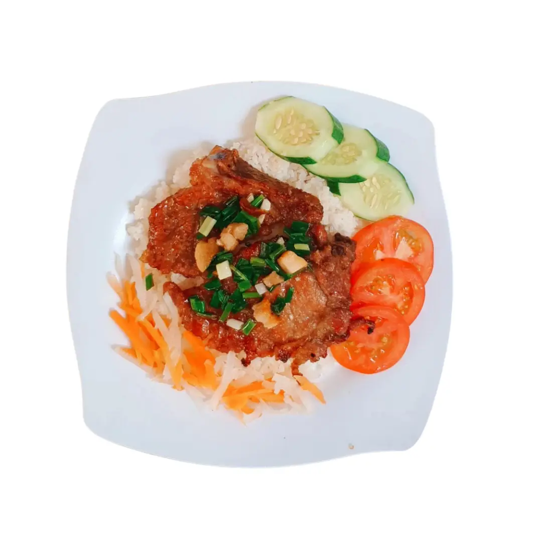 Hình ảnh Cơm Sườn Nướng 
