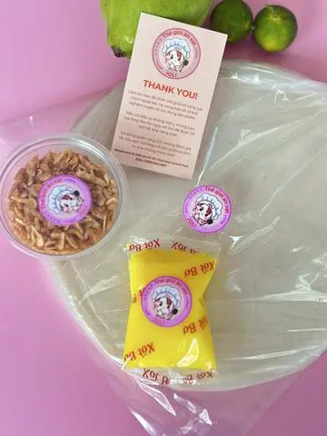 Hình ảnh Combo 1: Bánh tráng muối tép