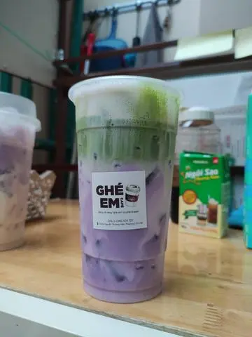 Hình ảnh Matcha khoai môn