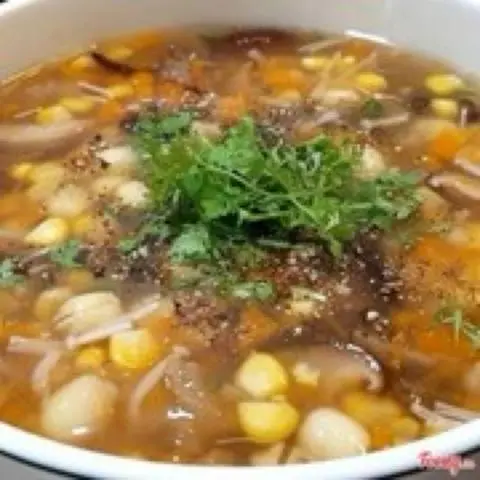 Hình ảnh Soup thập cẩm chay
