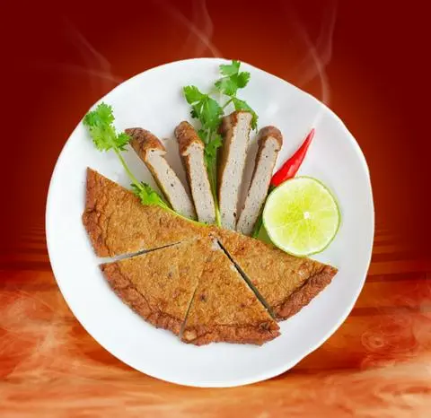 Hình ảnh chả cá chiên nha trang 