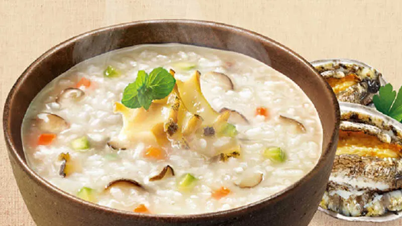 Hình ảnh cháo sò huyết + trứng