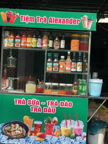 Hình ảnh Trà sữa truyền thống thạch trái cây