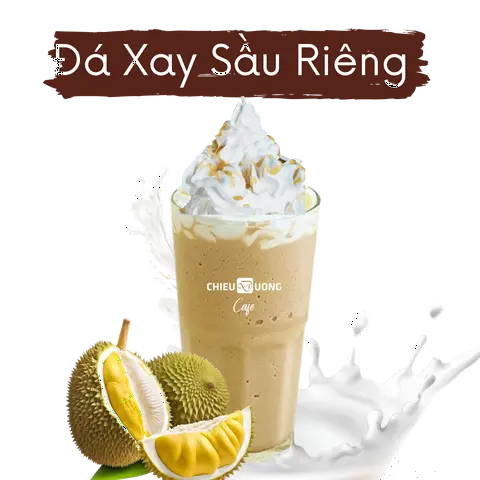 Hình ảnh Cafe sầu riêng đá xay