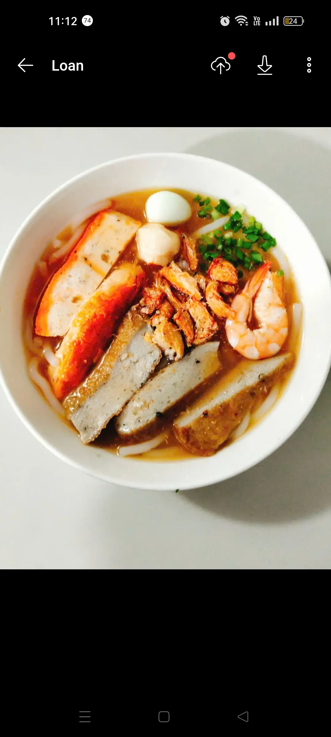 Hình ảnh BÁNH CANH CUA (TÔ VỪA)