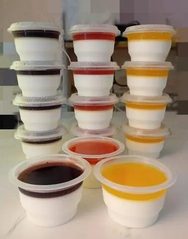 Hình ảnh Panacotta Chanh Dây