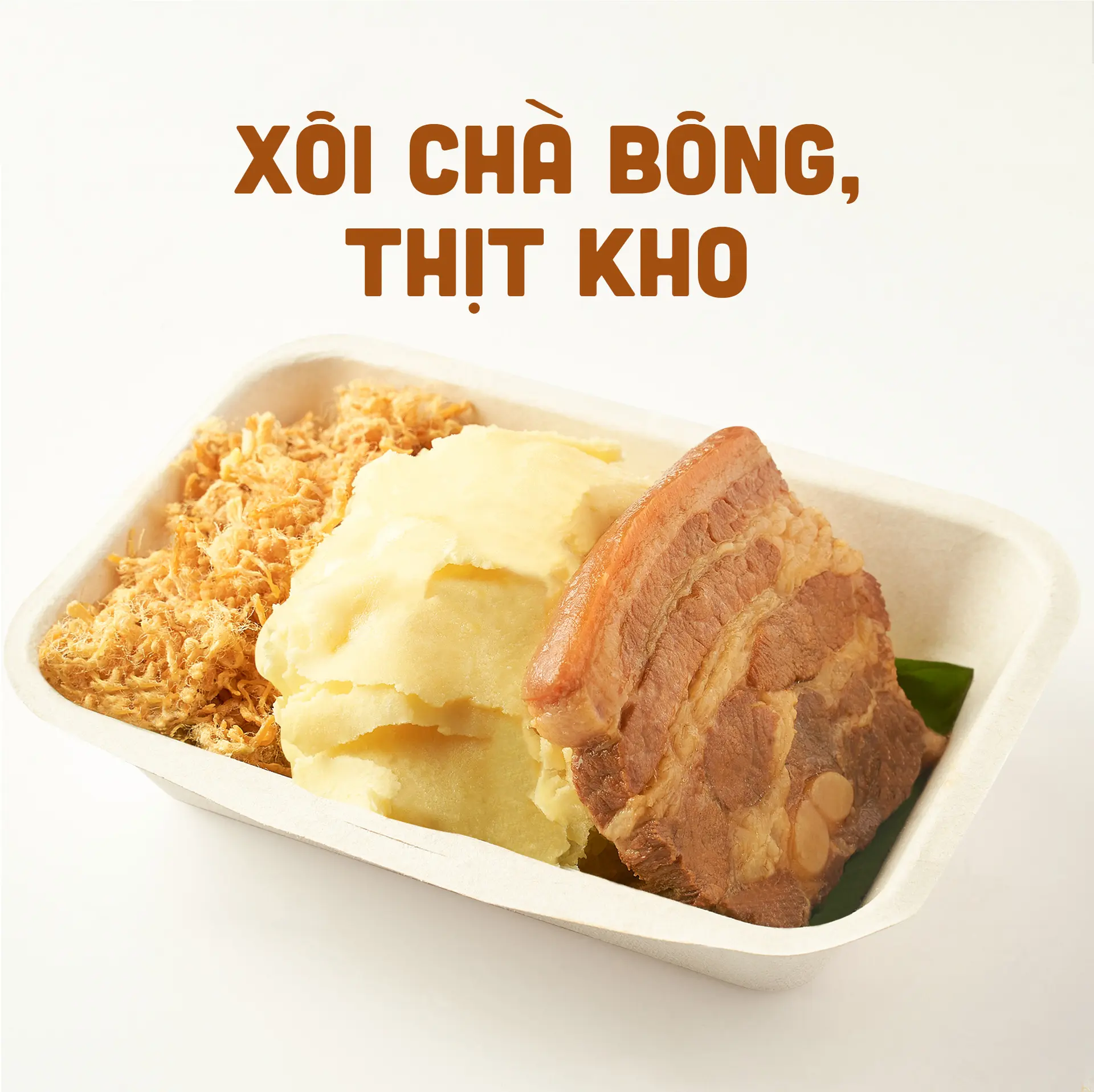 Hình ảnh Xôi chà bông - thịt kho