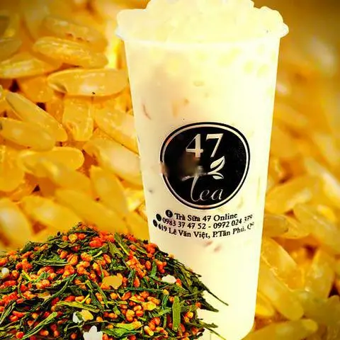 Hình ảnh Trà sữa gạo rang