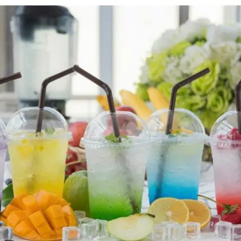 Hình ảnh soda trái cây (lý 1000ml + 1 fon soda)