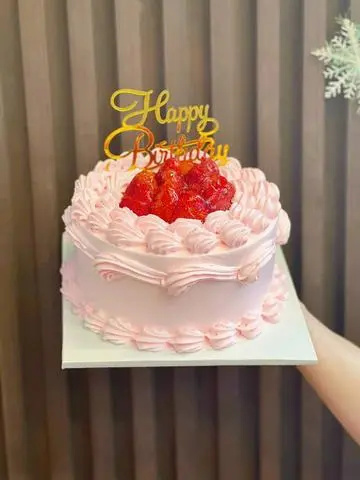Hình ảnh Bánh kem sữa tươi size 18 ( CỰC NGON - ÍT NGỌT)