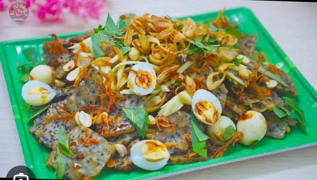 Hình ảnh bánh đa trộn 