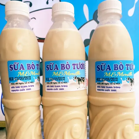 Hình ảnh Sữa bò tươi cafe 500ml