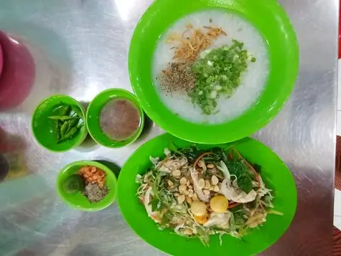 Hình ảnh Cháo gỏi gà