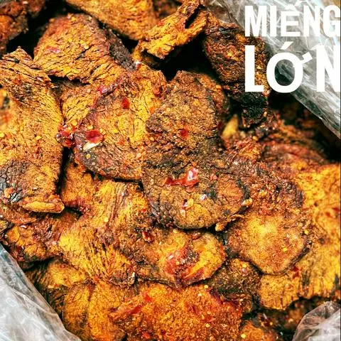 Hình ảnh Khô Bò Miếng Vụn Lớn 500g