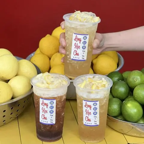 Hình ảnh Hồng Trà Chanh Vàng Giã Tay