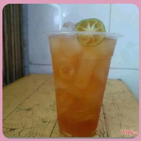 Hình ảnh Ly trà tắc hương thiên nhiên