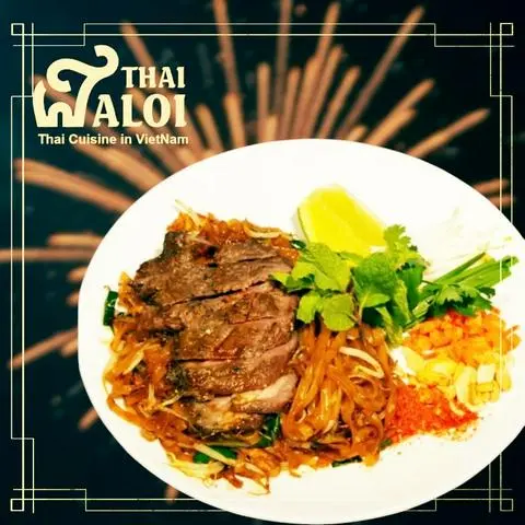 Hình ảnh pad thái thịt bò