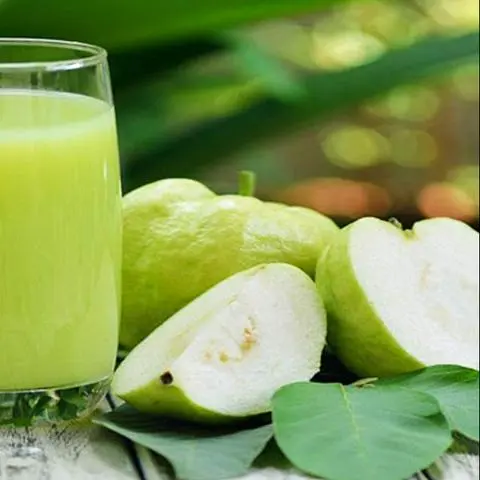 Hình ảnh Nước ép ổi dứa ( thơm) ly lớn