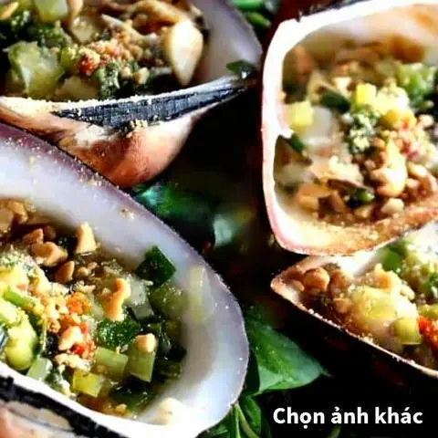 Hình ảnh Sò sữa nướng mỡ hành