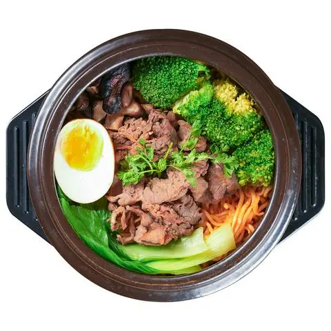 Hình ảnh Mì trộn thịt bò