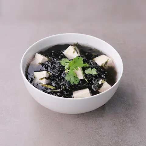Hình ảnh Canh đậu hũ ky biển chay