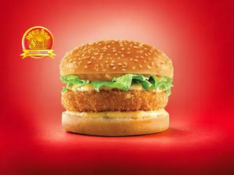 Hình ảnh Hambuger Tôm Chiên Xù
