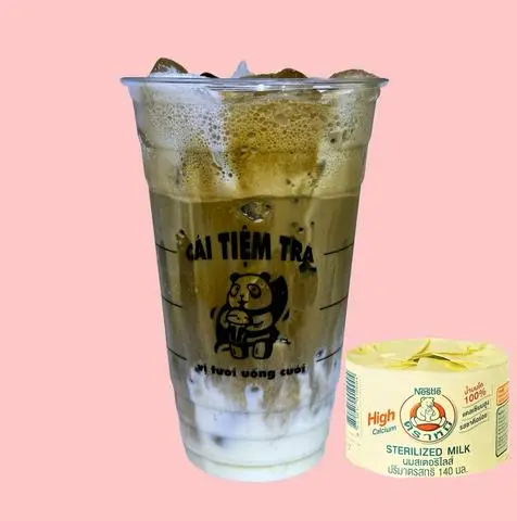 Hình ảnh Sữa Gấu Houjicha Nhật- L