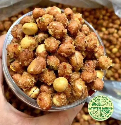 Hình ảnh ĐẬU PHỘNG RANG SỐT TỎI 100Gr