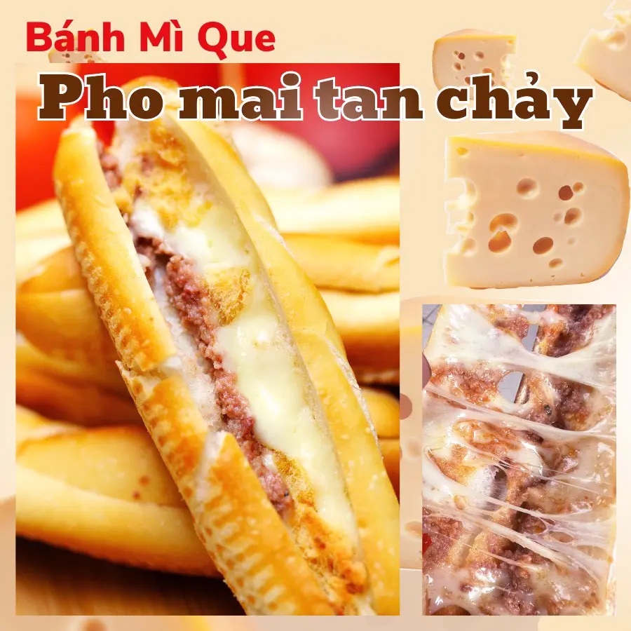Hình ảnh 10 Bánh mì que HP phomai tan chảy