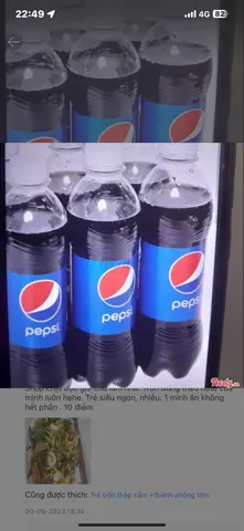 Hình ảnh Pespsi+ 1 tẩy đá