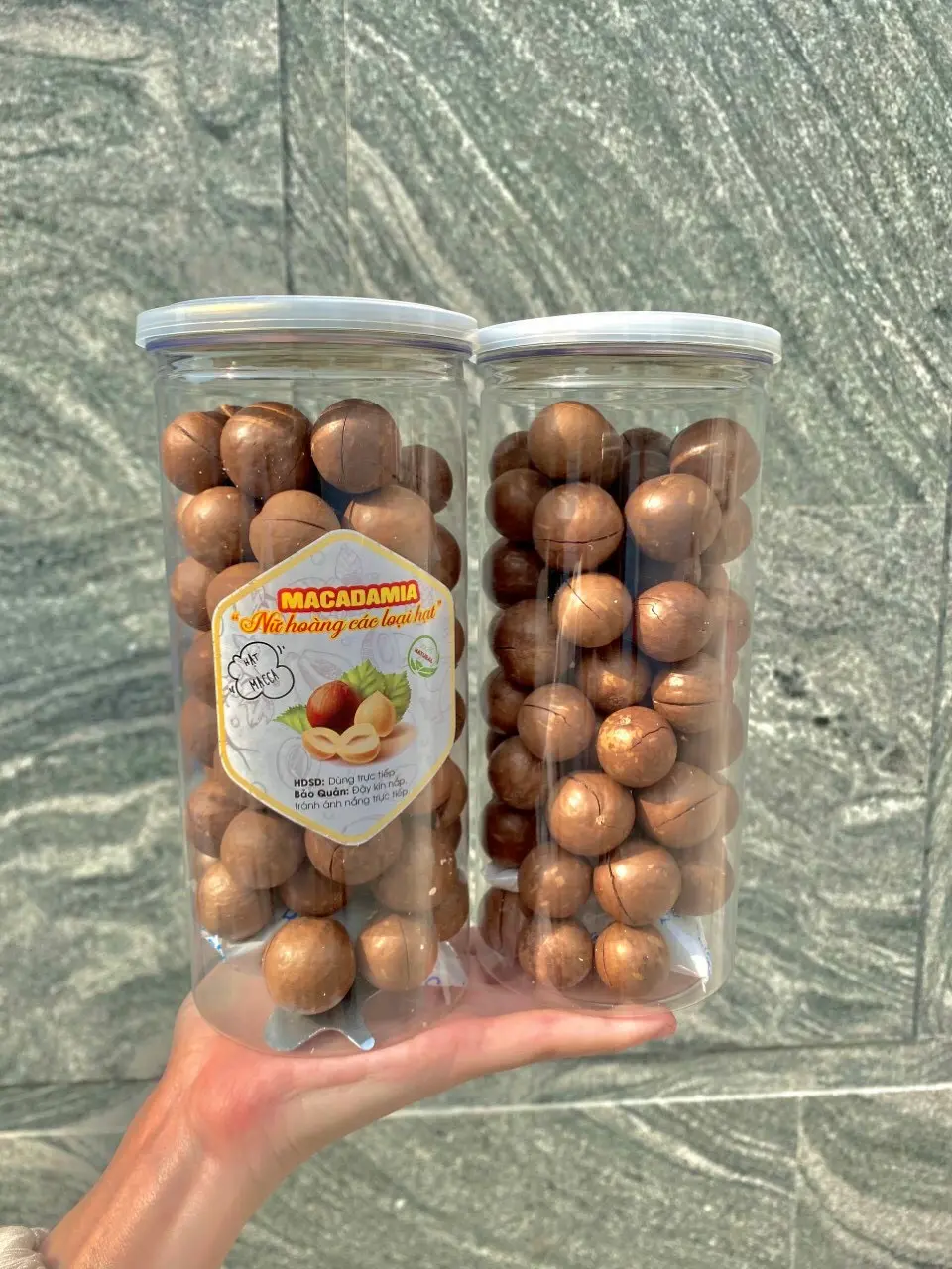 Hình ảnh Hạt Macca Nứt Vỏ 500gr