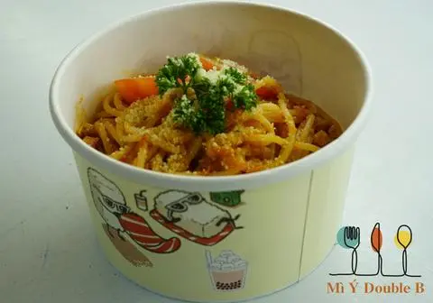 Hình ảnh Mì Ý bạch tuộc sốt cà
