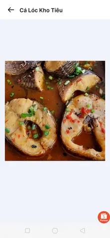 Hình ảnh Cá lóc kho tiêu
