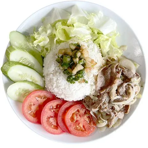 Hình ảnh Cơm Bò xào bơ tỏi